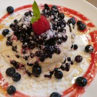 Pancakes at MyRaw Cafe in Prague