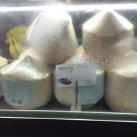 Coconuts  at MyRaw Cafe in Prague