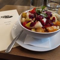 MyFruitSalad - so healthsty (healthy and tasty) at MyRaw Cafe in Prague
