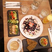 Breakfast at MyRaw Cafe in Prague