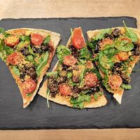 . at MyRaw Cafe in Prague