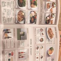 Menu at T's Tantan - Ecute Akihabara in Tokyo