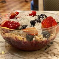 Açai bowl at Venetian's food court at JuiceFarm - The Venetian in Las Vegas