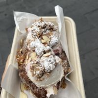 plum and donut   at Giapo in Auckland