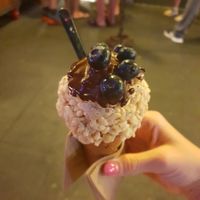 Vegan hazelnut coffee ice cream at Giapo in Auckland