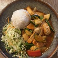 Reis mit Ananasgemüse  at Saigon Alley in Berlin