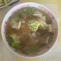 Low oil Tuo Fu Soup at Jay in Mae Hong Son