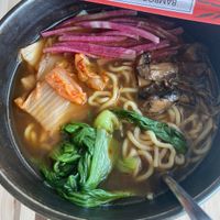 vegan ramen at DEN - Root Down - TC in Denver