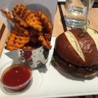 Veggie Burger at DEN - Root Down - TC in Denver