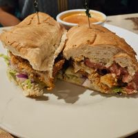 Oyster Po boy at DEN - Root Down - TC in Denver