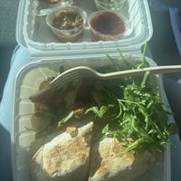 vegan breakfast burrito #Veganuary at DEN - Root Down - TC in Denver