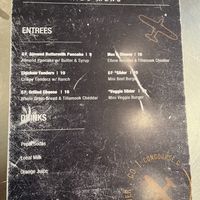 Kids menu  at DEN - Root Down - TC in Denver