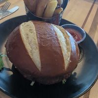 Vegan burger at DEN - Root Down - TC in Denver