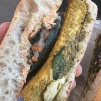 Tofu banh mi -it’s fine  at DEN - Root Down - TC in Denver