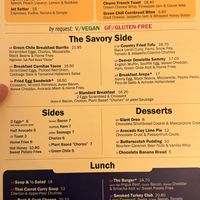 Brunch Menu  at DEN - Root Down - TC in Denver