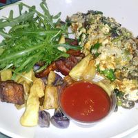 tofu scramble at DEN - Root Down - TC in Denver