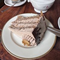 Schoko-Walnusstorte  at Kruemelkueche in Duisburg