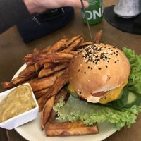 Seitan Pattie  at Kruemelkueche in Duisburg