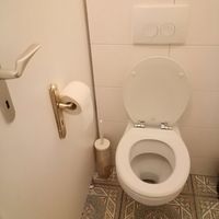 Toilet at Kruemelkueche in Duisburg