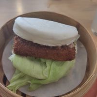 Bao with tofu and lettuce at Mamma Bao - Augustenstraße in Munich