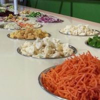 Great place for vegi's. Huge salad bar  at Salad Shoppe in Salinas