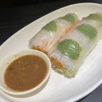 Spring rolls   at Evergreen Thai Kitchen & Bar  in Toronto