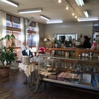 Charming interior  at Cafe Bonheur in Tanabe