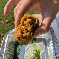 Arancini   at Vegan Sweet Tooth in London