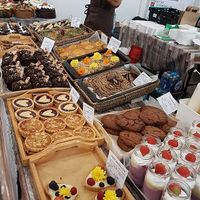 stall at vegfestUK, London at Vegan Sweet Tooth in London