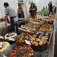 stall at vegfestUK, London at Vegan Sweet Tooth in London