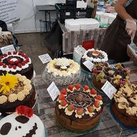 stall at vegfestUK, London at Vegan Sweet Tooth in London