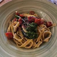 A pasta dish that they veganized for us. at GOTT in Vestmannaeyjar