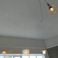lovely lamps at GOTT in Vestmannaeyjar