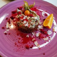 Raw Carrot Cake at Moyome in Krems An Der Donau