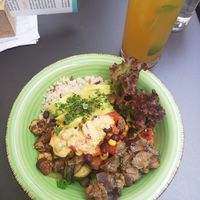 The power bowl was very tasty. Great portion size too. at Moyome in Krems An Der Donau