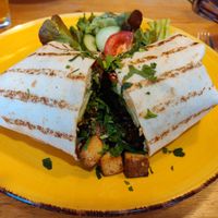 Vegan Sesame Tofu Wrap at Moyome in Krems An Der Donau