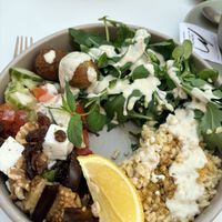 Falafel bowl  at Čiz Pliz in Korcula
