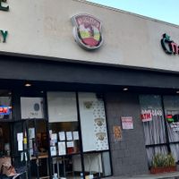 Entrance at Vromage Dairy-Free Cheese Shop in West Hollywood