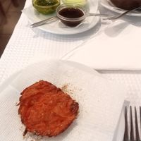 Onion bhaji at Everest Montanha in Lisbon