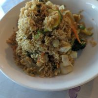Tofu fried rice at Mee Thai Restaurant in Orlando