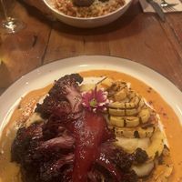 Glazed Cauliflower Steak  at Chapter One in Depoe Bay
