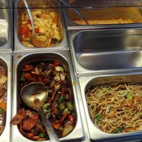 Great assortment in lunch buffé at Vegegården in Malmo