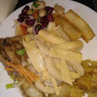 Just some mixed food from the buffet at Vegegården in Malmo