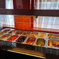 Das kalte Salat-Buffet at Vegegården in Malmo