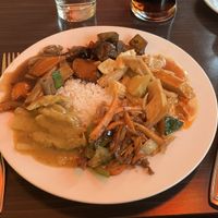 My start with a lot of different warm options   at Vegegården in Malmo