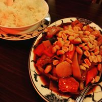 vegan fried chicken at Vegegården in Malmo