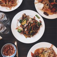 Vegan buffet  at Vegegården in Malmo