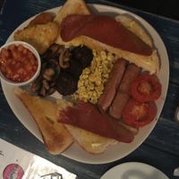 Big breakfast  at The Old Hardware Shop in Liverpool