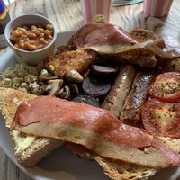 Vegan breakfast   at The Old Hardware Shop in Liverpool