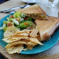 Philly cheesesteak toastie at The Old Hardware Shop in Liverpool